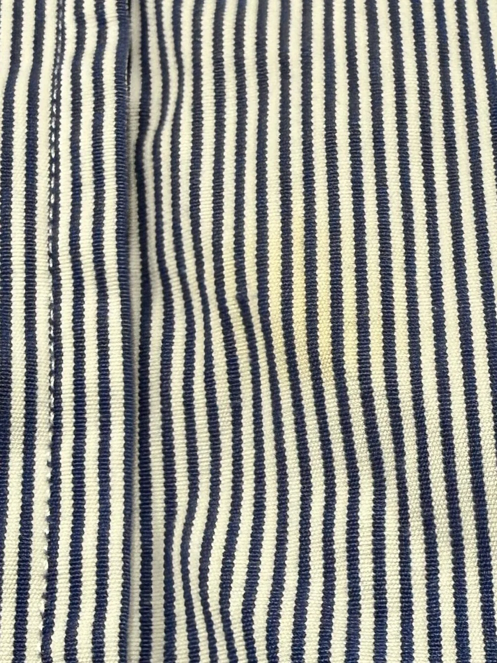 Polo Ralph Lauren Blue White Stripe Button Down Shirt Men’s M Custom Fit